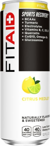 Lifeaid® FitAid® Low Calorie Citrus Melody Energy Drink Can, 12 fl