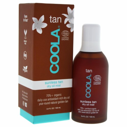 Coola Organic Sunless Tan Dry Oil Mist 100ml/3.4oz Perspective: front