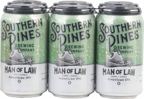 Southern Pines Brewery Man of Law IPA Perspective: front