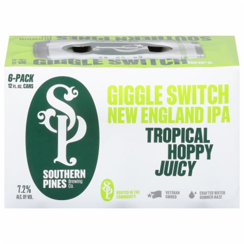 Southern Pines Brewing Co. Tropical Hoppy IPA Perspective: front