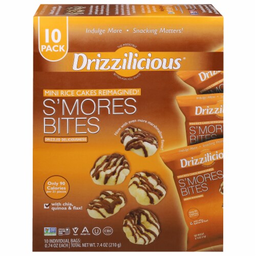 Drizzilicious® S'Mores Bites Perspective: front