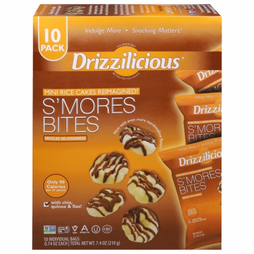 Drizzilicious® S'Mores Bites Perspective: front