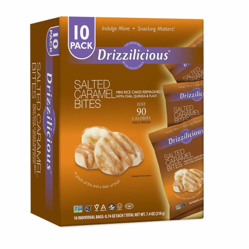 Drizzilicious Salted Caramel Bites Perspective: front