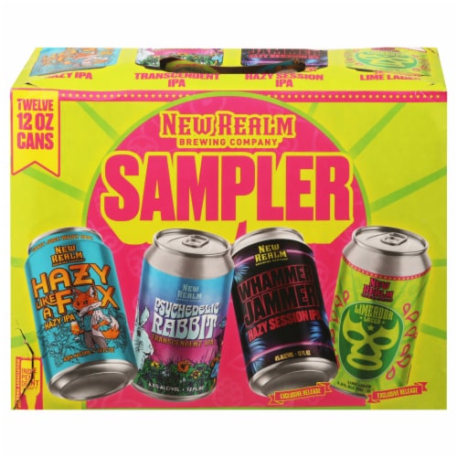 New Realm Brewing IPA Edition Variety Pack Perspective: front
