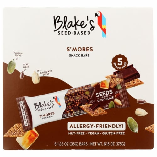 Blake's Seed Based S'mores Snack Bars Perspective: front