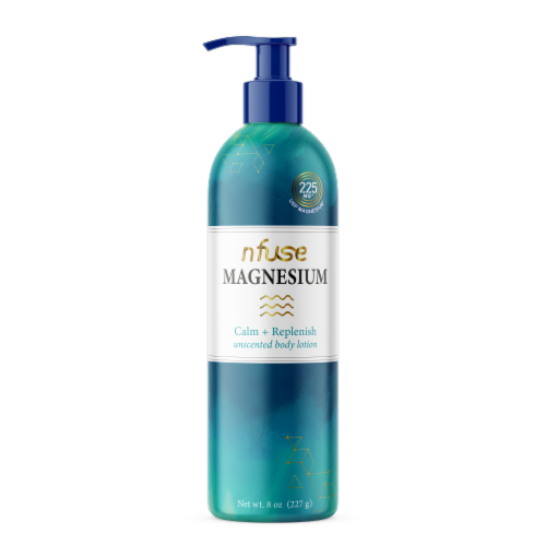 nfuse Calm + Replenish Unscented Magnesium Lotion Perspective: front