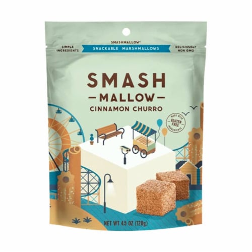 SmashMallow Cinnamon Churro Candy Perspective: front