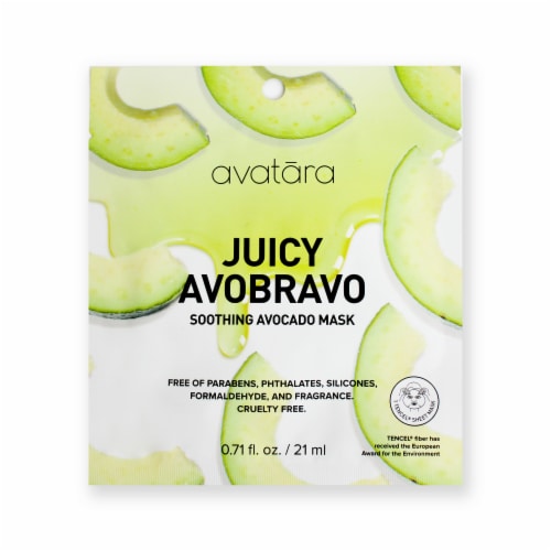 Avatara Juicy Avobravo Soothing Avocado Mask Perspective: front