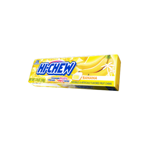 Hi-Chew® Banana Fruit Chews Perspective: front