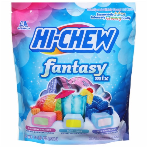 Hi-Chew® Fantasy Mix Chewy Candy Bag Perspective: front