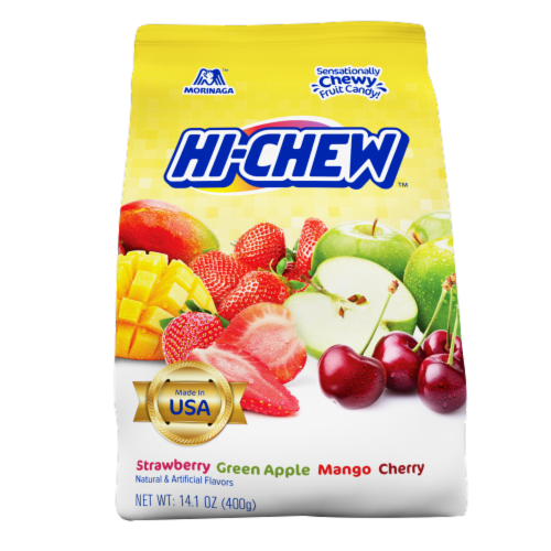 Hi-Chew Assorted Individually Wrapped Candy Perspective: front