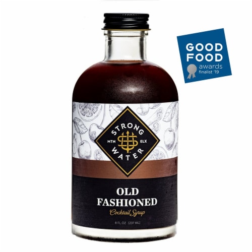 Strongwater Old Fashion Cocktail Syrup Perspective: front