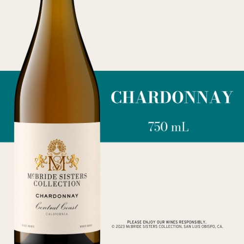 Mcbride Sisters Collection Chardonnay California White Wine 2019 Perspective: front
