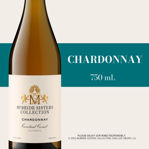 McBride Sisters Collection Chardonnay California White Wine Perspective: front