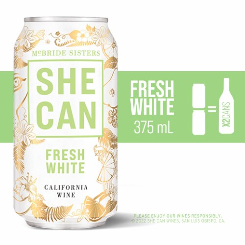 She Can Fresh White Blend California Wine Perspective: front