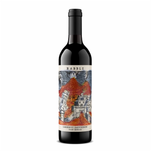 Rabble Paso Robles Cabernet Sauvignon 750 ml Perspective: front