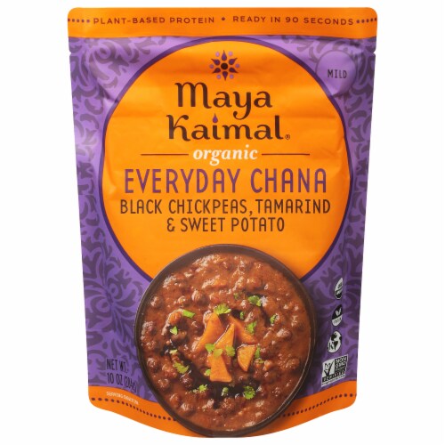 Maya Kaimal Black Chickpeas + Tamarind + Sweet Potato Everyday Chana Curry Perspective: front