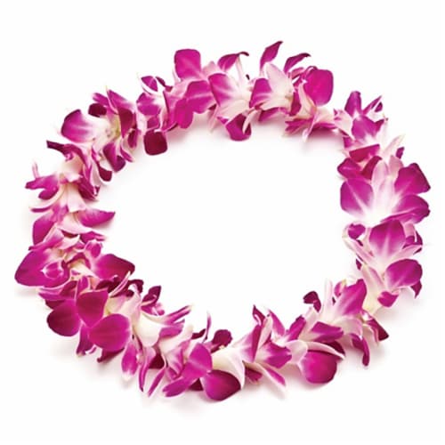Orchid Lei Perspective: front