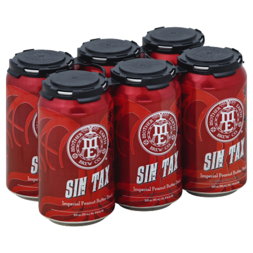 Mother Earth Brew Co. Sin Tax Imperial Peanut Butter Stout Perspective: front