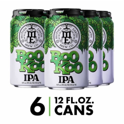Mother Earth Boo Koo IPA Craft Beer Perspective: front