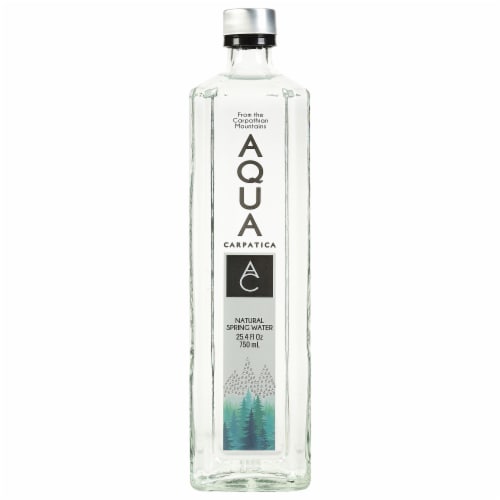 Aqua Carpatica Natural Spring Water Perspective: front