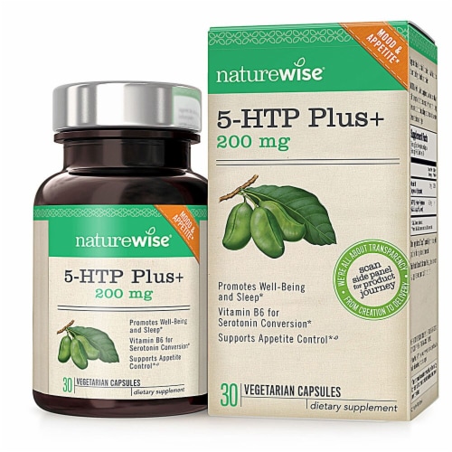 Naturewise  Daily Care Products 5-HTP Plus Perspective: front