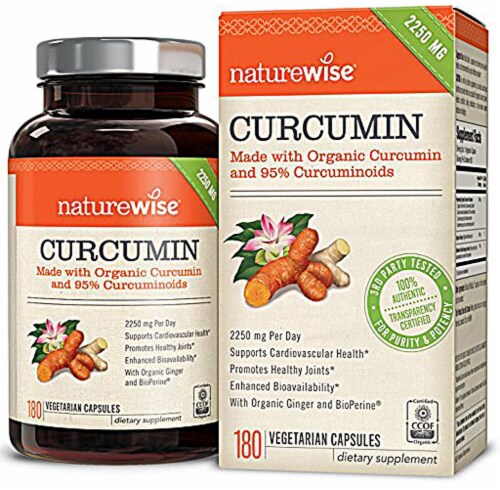 Naturewise Organic Curcumin Perspective: front