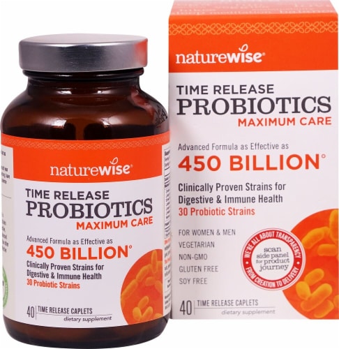 Naturewise  Maximum Care Probiotics Perspective: front