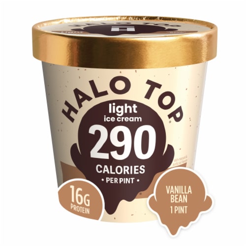 Halo Vanilla Bean Ice Cream, 1 Pint - Kroger