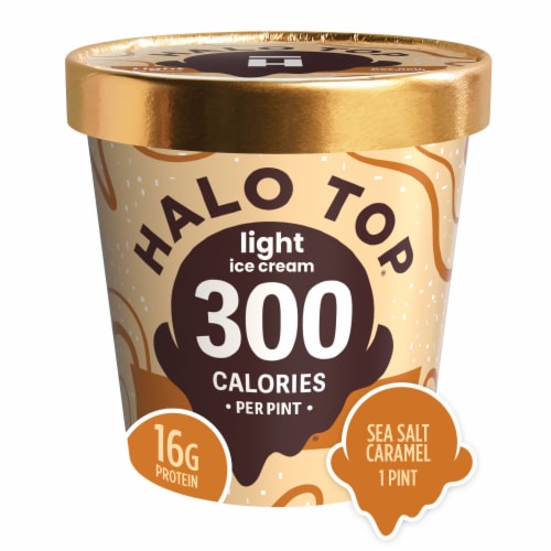 Halo Top® Sea Salt Caramel Light Ice Cream Pint