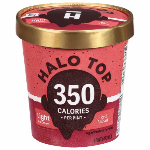 Halo Top Red Velvet Ice Cream Pint 16 oz Kroger