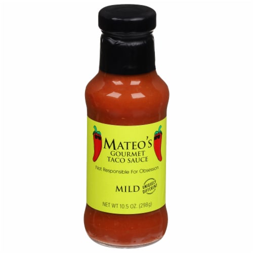 Mateo's Gourmet Mild Taco Sauce Perspective: front