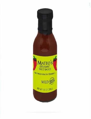 Mateo's Gourmet Mild Taco Sauce Perspective: front