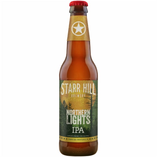 Starr Hill Brewery Northern Lights IPA Perspective: front
