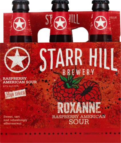 Starr Hill Brewery Sour Seasonal Beer Perspective: front