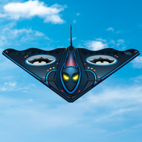 Kitedrone Batman Fusionwing Kite Perspective: front