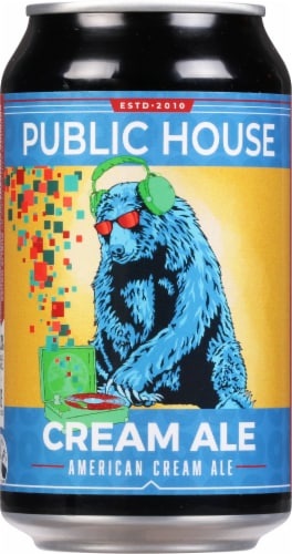 Public House Brewing Company Cream Ale Perspective: front