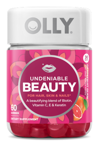 Olly Beauty Gummies Perspective: front