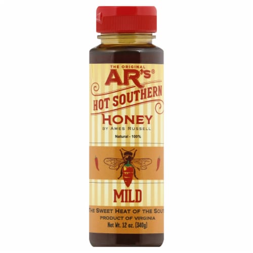 AR's® Hot Southern Mild Honey Perspective: front