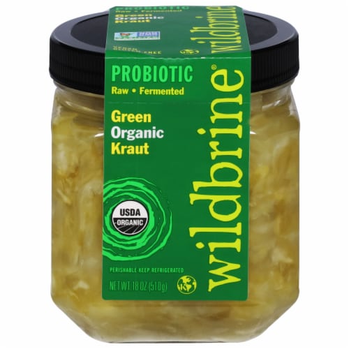 Wildbrine® Raw Organic Kraut Perspective: front