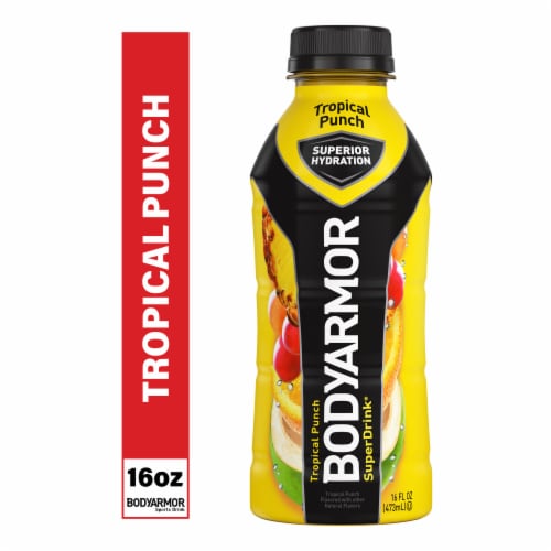 BODYARMOR SuperDrink Tropical Punch Sports Drink Perspective: front