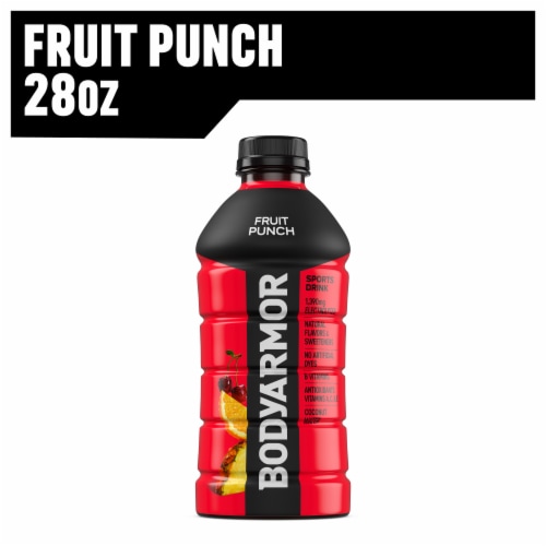 BODYARMOR SuperDrink Fruit Punch Sports Drink Perspective: front