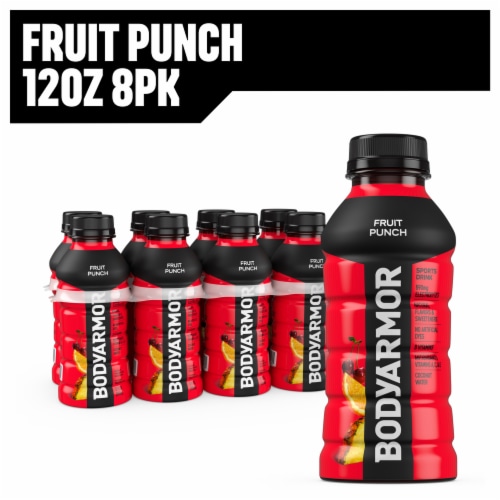 BODYARMOR SuperDrink Fruit Punch Sports Drink Perspective: front