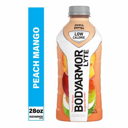 BODYARMOR Lyte Peach Mango Sports Drink Perspective: front