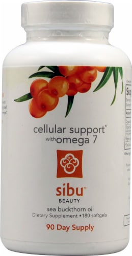 Sibu Beauty  Sea Berry Therapy Omega-7 Support Perspective: front