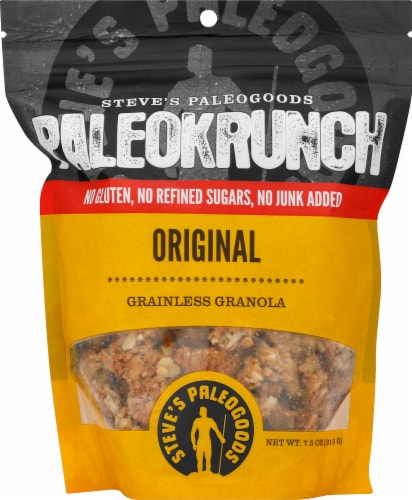 Steve's Paleogoods Paleokrunch Grainless Original Granola Perspective: front