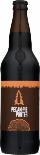 Backwoods Brewing Company Pecan Pie Porter Perspective: front