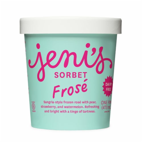 Jeni's Frosé Sorbet Perspective: front