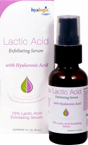 Hyalogic Hyaluronic & Lactic Acid Exfoliating Serum Perspective: front