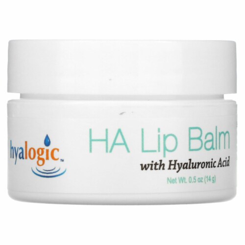 HA Lip Balm Jar with Hyaluronic Acid Perspective: front